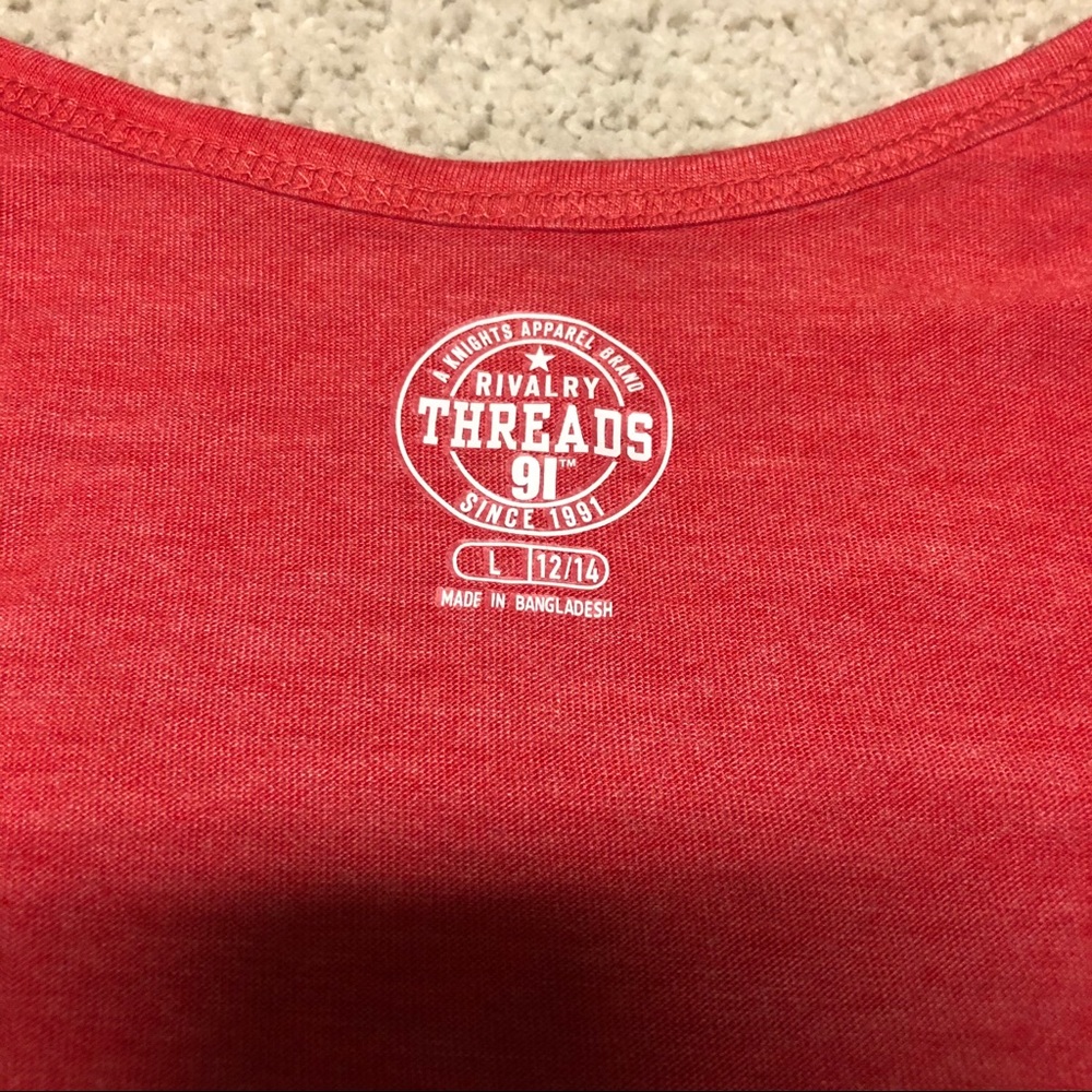 NEW University of Wisconsin Madison Red Tank Top - Picture 2 of 4